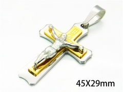 HY Wholesale Cross Pendants of Stainless Steel 316L-HY08P0160MC