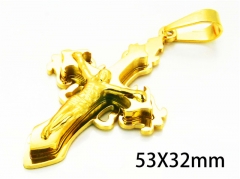 HY Wholesale Cross Pendants of Stainless Steel 316L-HY08P0162MD