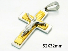 HY Wholesale Cross Pendants of Stainless Steel 316L-HY08P0444ML