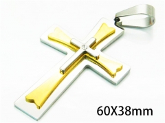 HY Wholesale Cross Pendants of Stainless Steel 316L-HY08P0565NS