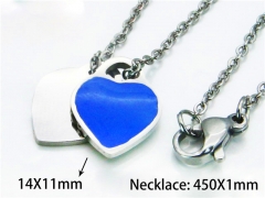 HY Stainless Steel 316L Necklaces (Love Style)-HY54N0316MF