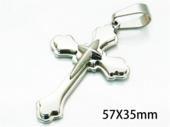 HY Wholesale Cross Pendants of Stainless Steel 316L-HY08P0528MV