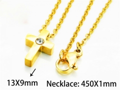 HY Stainless Steel 316L Necklaces (Religion Style)-HY54N0336LD