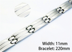 Steel Color Bracelets of Stainless Steel 316L-HY10B0543