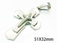 HY Wholesale Cross Pendants of Stainless Steel 316L-HY08P0217LY