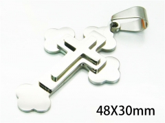 HY Wholesale Cross Pendants of Stainless Steel 316L-HY08P0220LS