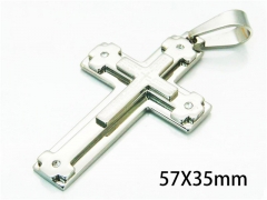 HY Wholesale Cross Pendants of Stainless Steel 316L-HY08P0539ML