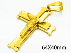 HY Wholesale Cross Pendants of Stainless Steel 316L-HY08P0572OQ