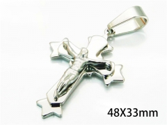 HY Wholesale Cross Pendants of Stainless Steel 316L-HY08P0484LL