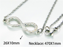 HY Wholesale Popular Crystal Zircon Necklaces (Other Style)-HY54N0409JL
