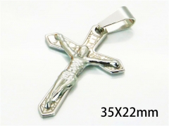 HY Wholesale Cross Pendants of Stainless Steel 316L-HY08P0430KE