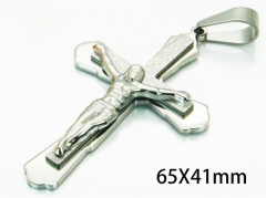 HY Wholesale Cross Pendants of Stainless Steel 316L-HY08P0571NQ