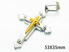 HY Wholesale Cross Pendants of Stainless Steel 316L-HY08P0386M5