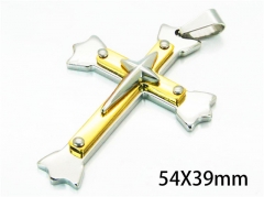HY Wholesale Cross Pendants of Stainless Steel 316L-HY08P0529ML
