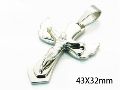 HY Wholesale Cross Pendants of Stainless Steel 316L-HY08P0475LS