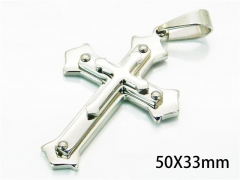 HY Wholesale Cross Pendants of Stainless Steel 316L-HY08P0405LL