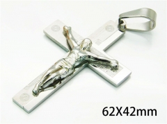 HY Wholesale Cross Pendants of Stainless Steel 316L-HY08P0186NG