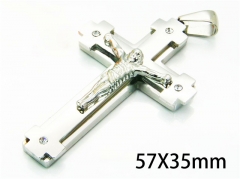 HY Wholesale Cross Pendants of Stainless Steel 316L-HY08P0184NR