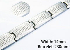 Steel Color Bracelets of Stainless Steel 316L-HY10B0545