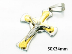 HY Wholesale Cross Pendants of Stainless Steel 316L-HY08P0473LL