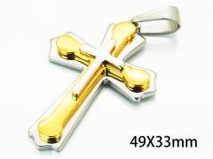 HY Wholesale Cross Pendants of Stainless Steel 316L-HY08P0404ML