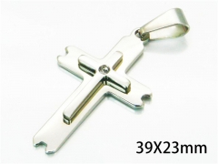 HY Wholesale Cross Pendants of Stainless Steel 316L-HY08P0395KA