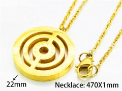 HY Stainless Steel 316L Necklaces (Other Style)-HY54N0338LL