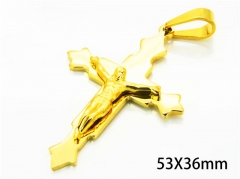 HY Wholesale Cross Pendants of Stainless Steel 316L-HY08P0480MA