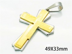 HY Wholesale Cross Pendants of Stainless Steel 316L-HY08P0411MF