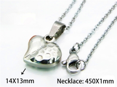 HY Stainless Steel 316L Necklaces (Love Style)-HY54N0312JL