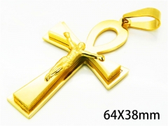 HY Wholesale Cross Pendants of Stainless Steel 316L-HY08P0190OQ