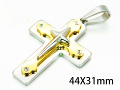 HY Wholesale Cross Pendants of Stainless Steel 316L-HY08P0208NW