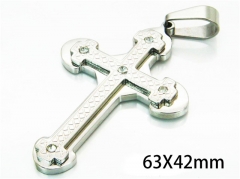 HY Wholesale Cross Pendants of Stainless Steel 316L-HY08P0553NW