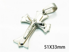 HY Wholesale Cross Pendants of Stainless Steel 316L-HY08P0498MW
