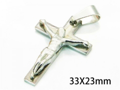 HY Wholesale Cross Pendants of Stainless Steel 316L-HY08P0467KE