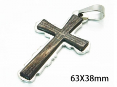 HY Wholesale Cross Pendants of Stainless Steel 316L-HY08P0546NL