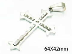 HY Wholesale Cross Pendants of Stainless Steel 316L-HY08P0192PC