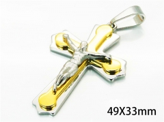 HY Wholesale Cross Pendants of Stainless Steel 316L-HY08P0492MG