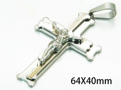 HY Wholesale Cross Pendants of Stainless Steel 316L-HY08P0573NW