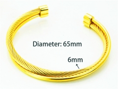 HY Jewelry Wholesale Popular Bangle of Stainless Steel 316L-HY58B0240HSS