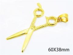 HY Wholesale Gold Color Pendants of Stainless Steel 316L-HY06P0093HIZ