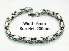 HY Wholesale Steel Color Bracelets of Stainless Steel 316L-HY54B0124MLD