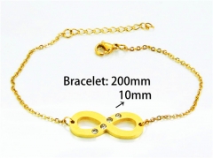HY Wholesale Gold Bracelets of Stainless Steel 316L-HY25B0511LW