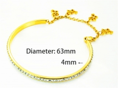 HY Jewelry Wholesale Popular Bangle of Stainless Steel 316L-HY58B0281NS