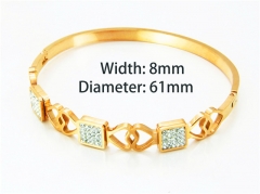 HY Wholesale Popular Bangle of Stainless Steel 316L-HY14B0686HOL