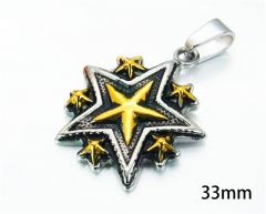 HY Wholesale Gold Pendants of Stainless Steel 316L-HY22P0307HJE