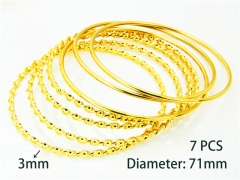 HY Wholesale Jewelry Popular Bangle of Stainless Steel 316L-HY58B0263HME