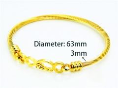 HY Jewelry Wholesale Popular Bangle of Stainless Steel 316L-HY58B0342NLG