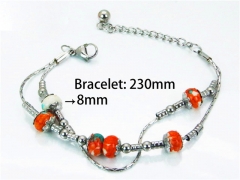 HY Wholesale Steel Color Bracelets of Stainless Steel 316L-HY55B0551NZ
