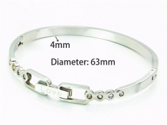 HY Jewelry Wholesale Popular Bangle of Stainless Steel 316L-HY93B0265HIX